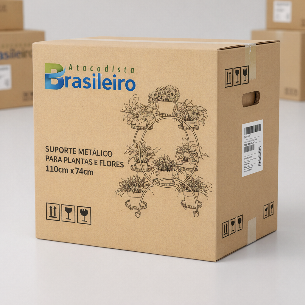 Suporte para Plantas e Flores com Rodinhas - Imagem 4