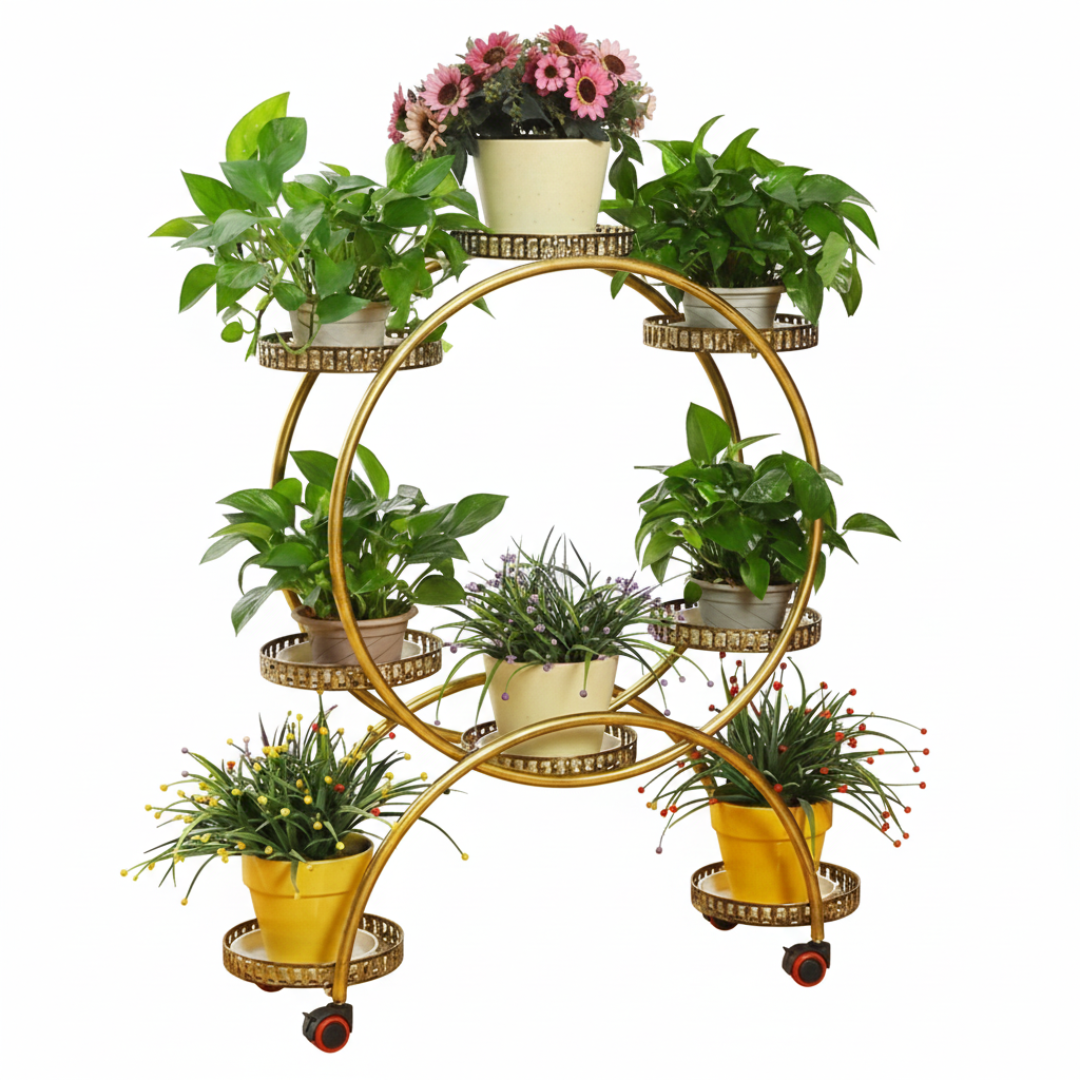 Suporte para Plantas e Flores com Rodinhas - Imagem 5